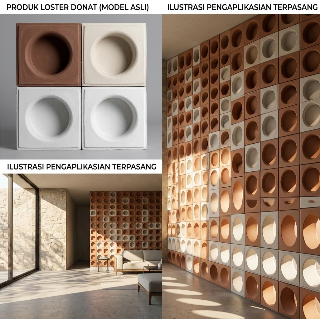 Loster Motif Donat
